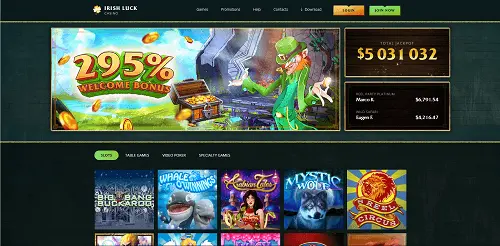 Irish Luck Casino site review Irish Luck Casino site review