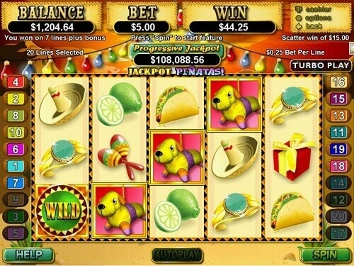 Progressive jackpot online slot USA