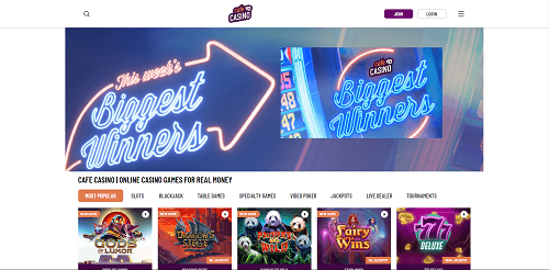 Top Cafe Casino Review Top Cafe Casino Review